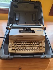Smith Corona Coronet Super 12 Vintage Portable Electric Typewriter with Case thumbnail