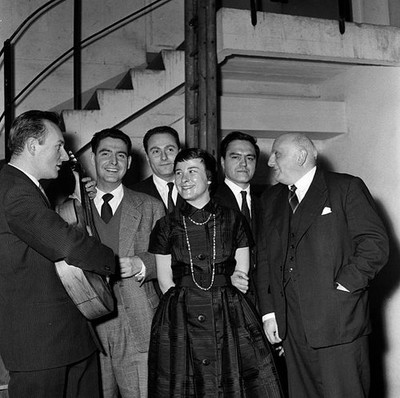 Andre Francis Roger Bouillot Michel Polac Claude Dominique Jean Ta- Old Photo
