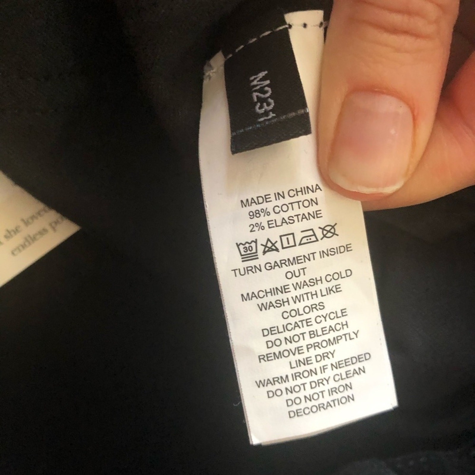 Kate Spade Broome Street Black Velveteen Pants NWT Womens 24 Velvet Ankle Jeans thumbnail 8