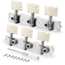 Classical Guitar Tuning Keys 1:14 String Machine Heads 3 3 Guitar Tuners Pegs...