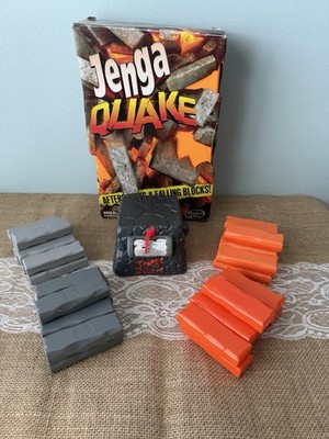 Jenga Quake Aftershocks & Falling Blocks 2013 Hasbro-COMPLETE/TESTED