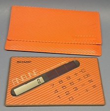 Rare Vintage Sharp WN-20 Fineline Calculator With Case. Immaculate And Working.