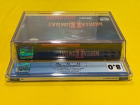 Mortal Kombat 2 (CGC 8.0 CIB with CGC 6.0 GUIDE!!!) Super Nintendo SNES not WATA