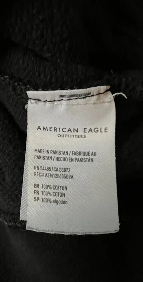 American Eagle Outfitters "a.eagle" black heavyweight sweatshirt Women's XL. - Image 4 of 4
