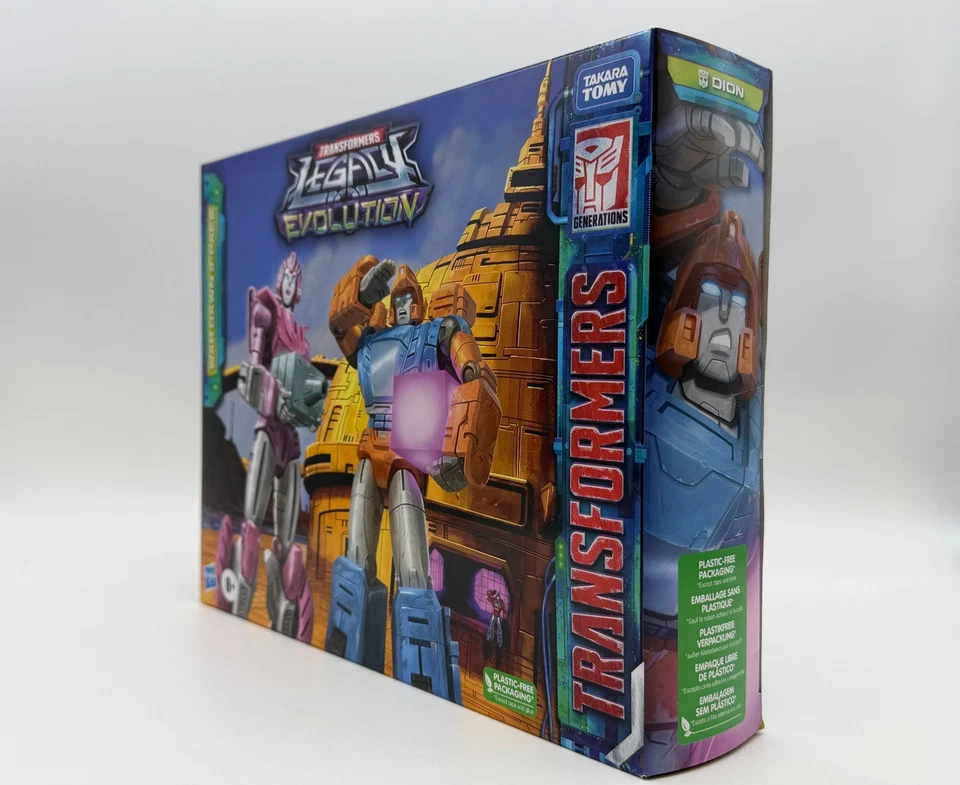 NEW Transformers Legacy Evolution Cybertronian Erial & Dion War Dawn 2 Pack - Image 3 of 4