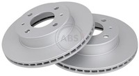 2X A.B.S. Bremsscheibe 17578 FüR Hyundai