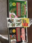 Vintage teenage mutant ninja turtles and Nintendo Mario  stickers lot  unopened