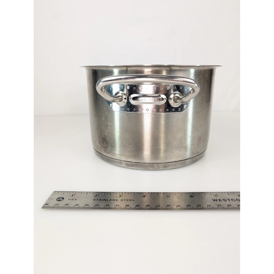 Vtg Fissler Germany Stainless 18-10 Cookstar Stock Pot Dutch Oven 3.0L No Lid - Image 4 of 4