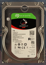 Seagate IronWolf Pro 3.5" 4TB SATA HDD | ST4000NE0025, 2EW107-500, Sanitized
