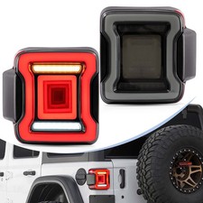 VLAND Getönte LED Rückleuchten für JEEP WRANGLER 2018-2020 Sequenzieller Blinker