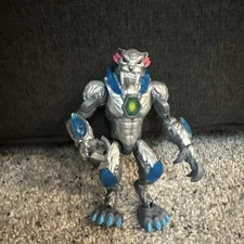 Mr Beast Silver Panther Action Figure Lab Mutator Collectible Toy