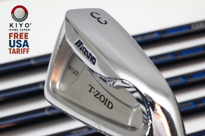 10Pcs MIZUNO T-ZOID MX-23 Iron set 3-4-5-6-7-8-9-PW-FW-SW SR Flex 60MK RH Irons