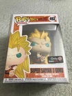Funko Pop! Dragon Ball Z Super Saiyan 3 Goku GameStop Excl #492 W/ Protector