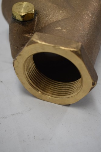 Apollo 163T 1-1/2" NPT Bronze Swing Check Valve 125S 200W Brass Check Valve - Picture 4 of 7