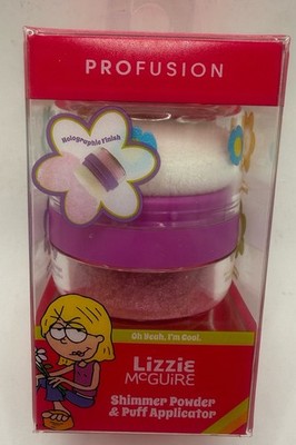 Y2K Lizzie McGuire Profusion Makeup Collection Holographic Shimmer Powder & Puff