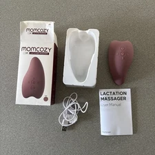Momcozy Lactation Massager Pink (6) Vibration Modes Box Used