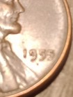 1955P Lincoln Wheat Cent Penny Poor Man's Double Die Actual Coin Pics For Condit — photo 1