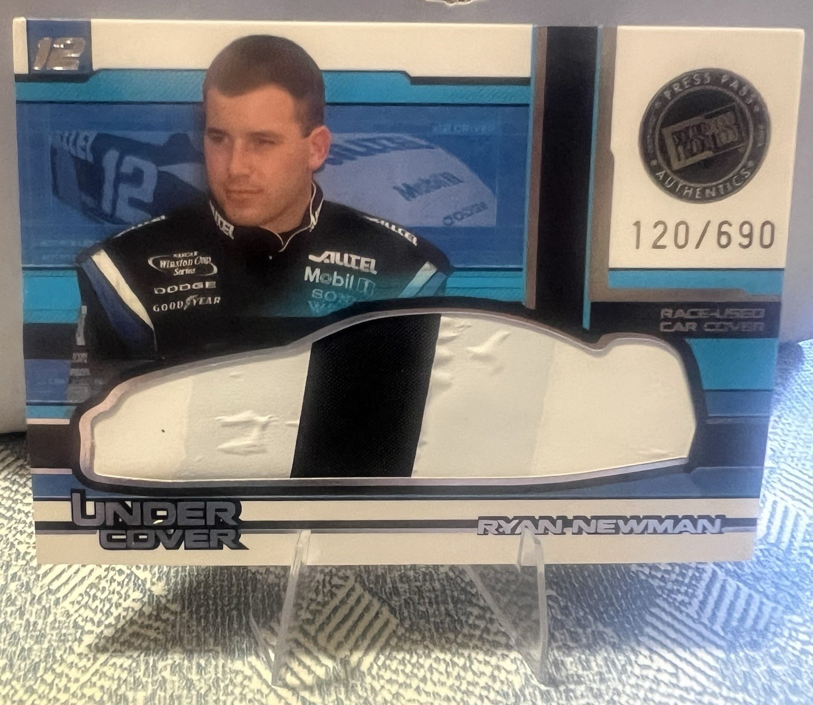 Press Pass 2003 Eclipse Under Cover NASCAR Ryan Newman #UCD7 120/690