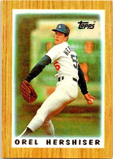 Orel Hershiser #14 Prices | 1987 Topps Mini League Leaders
