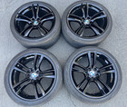 20" BMW OEM F07 F01 F02 5 7 Series 750 760i Style 303 M Black Wheels Tires 335D