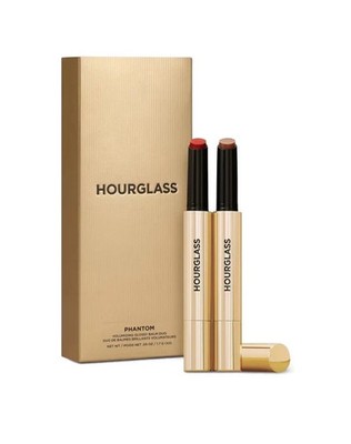 Hourglass Phantom Volumizing Glossy Balm Duo NIB - Trace & Mystic $72 VALUE