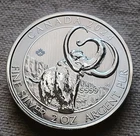 2024 Ice Age Woolly Mammoth 2 oz .9999 Silver Coin Canada King Charles