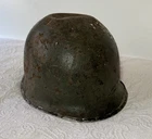 M1 Helmet Shell Front Seam Swivel Bale FSSB US Military Vintage WWII
