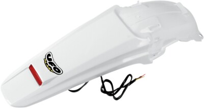 2005-2016 for Honda CRF450X UFO Enduro Rear Fender with LED White HO04603-041