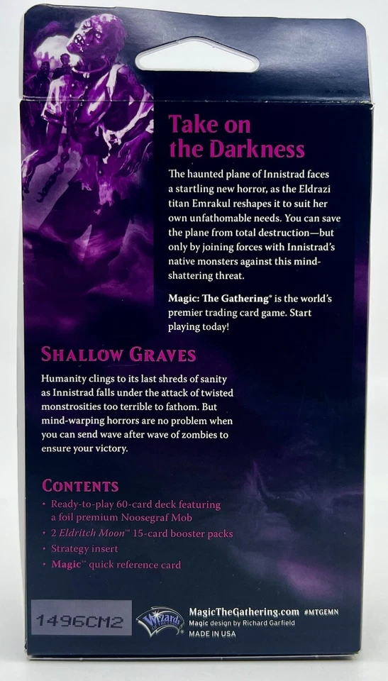 Magic The Gathering Shallow Graves Eldritch Blue Intro Pack Factory Sealed MTG - Image 3 of 4