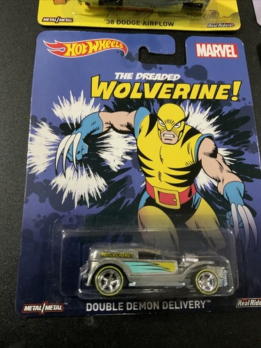 Hot Wheels Marvel Captain America Groot Wolverine Star-Lord 2014 1:64 - Picture 6 of 12