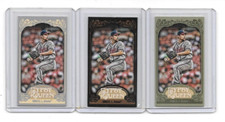 2012 Topps Gypsy Queen JOHN SMOLTZ MINI + Black + Green SP Braves HOF RARE