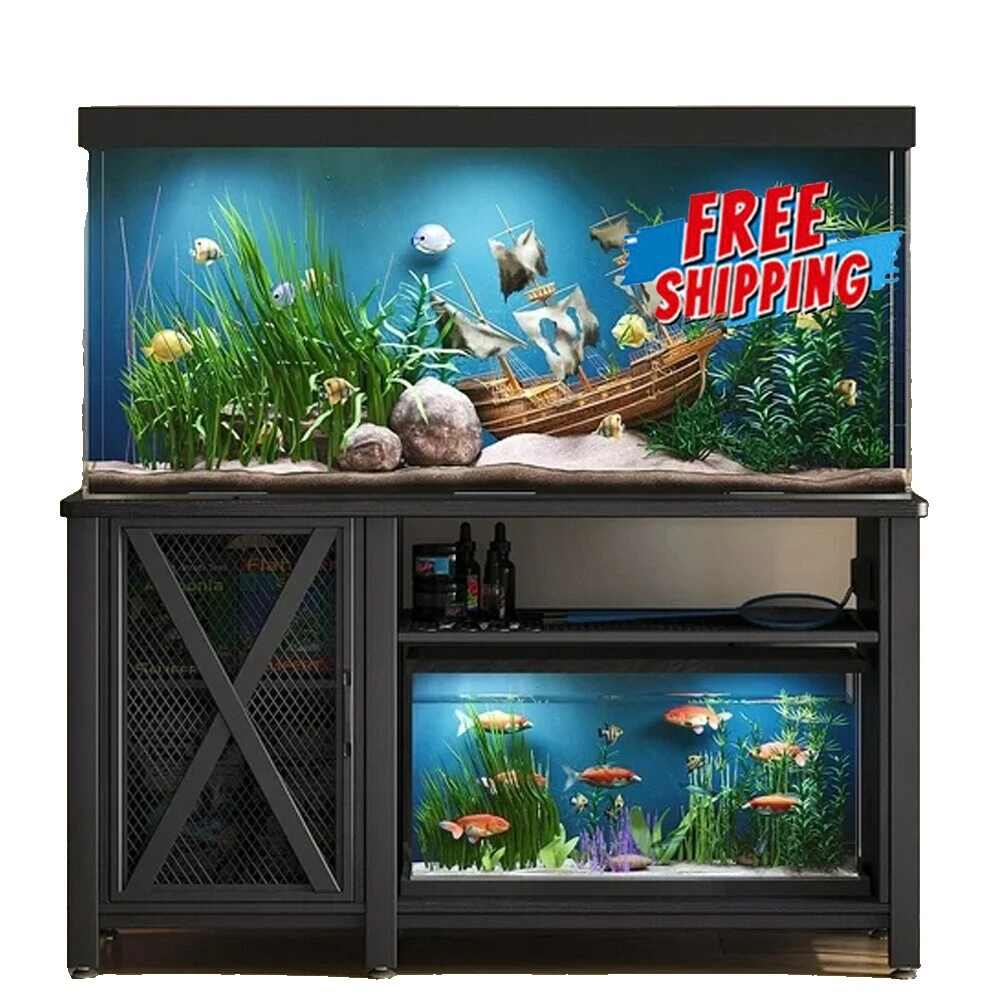 金属支架水族箱和鱼缸| eBay