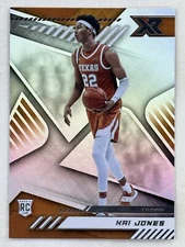 Kai Jones 2021-22 Panini Chronicles Draft Picks XR RC #172 Texas Longhorns Card