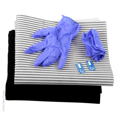 Universal 60cm Cooker Hood Grease and Charcoal Filter Kit, Gloves & Time Strip