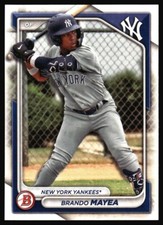 2024 Bowman Brando Mayea #BP-84 New York Yankees