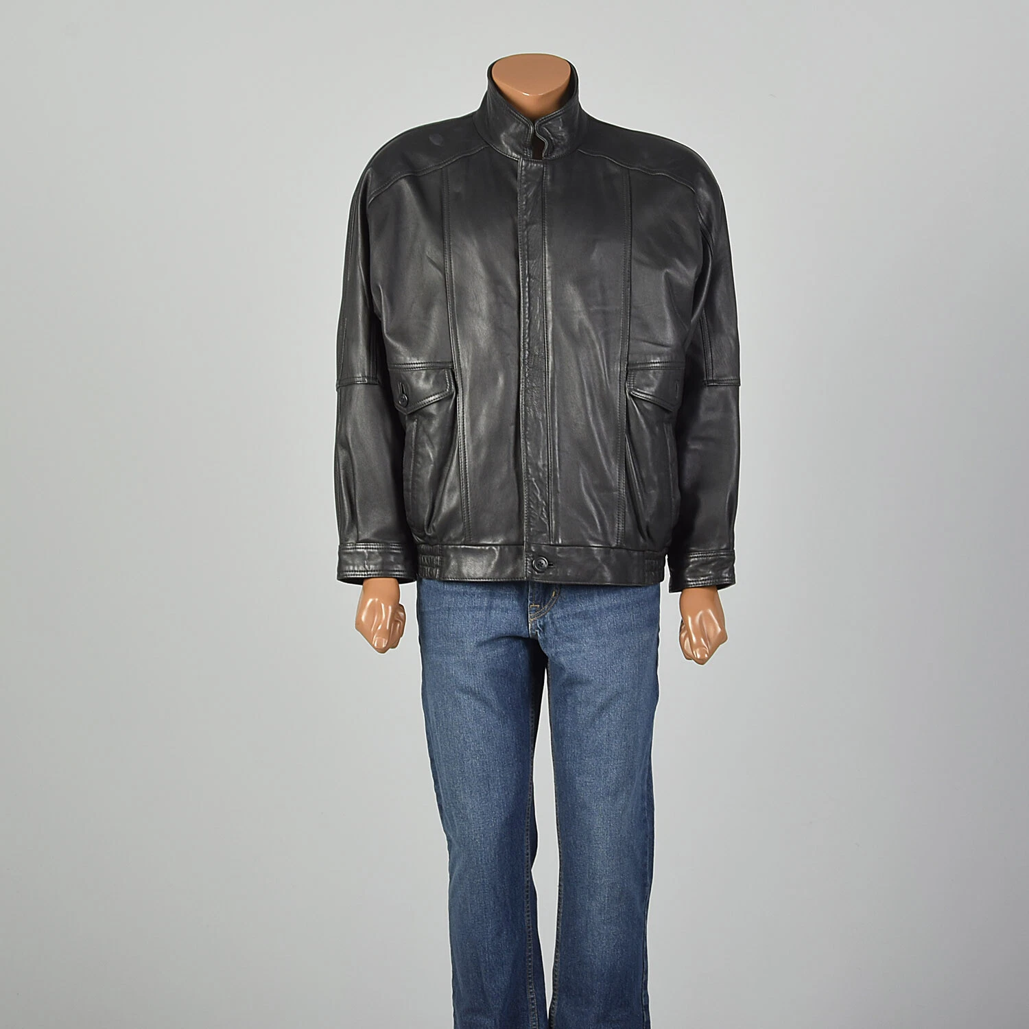  1990s minimalist simplistic lightweight coat 90s vtg jacket