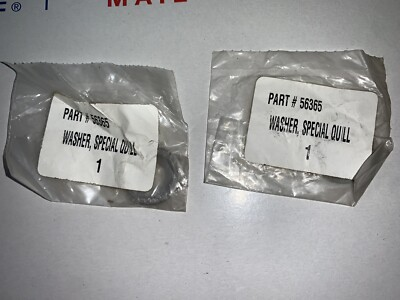 #ad Pack of 2 OEM Murray Briggs Husqvarna Special Quill Washers 56365MA 56365 1219 $4.99