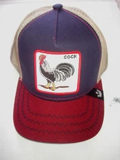 Goorin Bros The Farm Trucker Hat ALL AMERICAN INCEPTION COCK ROOSTER FRIDAY DROP