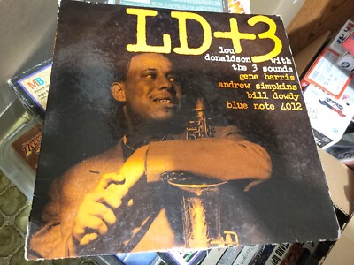 洋楽 Lou Donaldson LD+3 Blue Note 4012 Lou Donaldson with