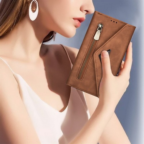 Coque Etui Antichoc Pour iPhone 15 14 13 Pro Max 12 11 XR 8 Wallet Bracelet Cuir - Photo 5 sur 20