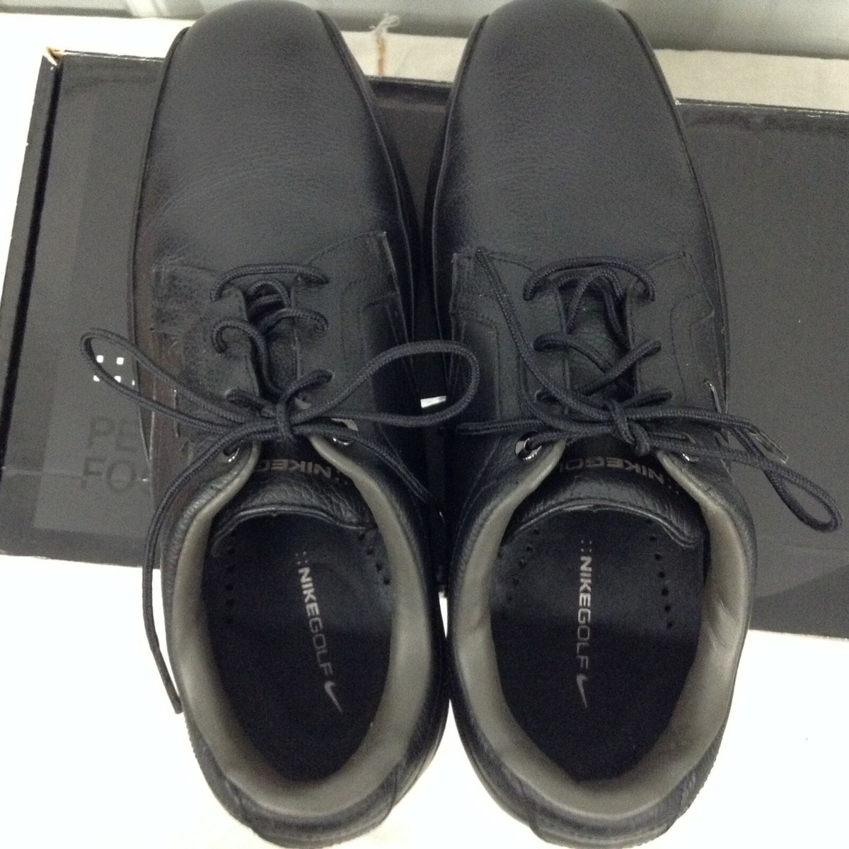 NIKE TOUR PREMIUM 2009 Classic Mens 8 Golf Shoes 379220-091 BLACK Nike Men main image 4