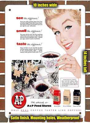 Metal Sign - 1955 A&P Coffee- 10x14 inches | eBay