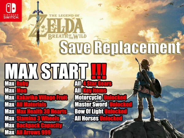 The Legend of Zelda Nintendo Switch Role Playing Video Games