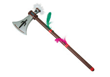 Adults Indian Tomahawk Axe Weapon Native American Fancy Dress Accessory