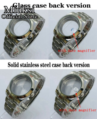 Cassa Orologio Miuksi 36 Mm/40 Mm Zaffiro Adatta NH34 35 36 - Foto 11