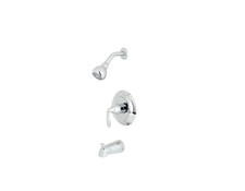 Glacier Bay Single-Handle 1-Spray Tub and Shower Faucet valve set 418821 chrome