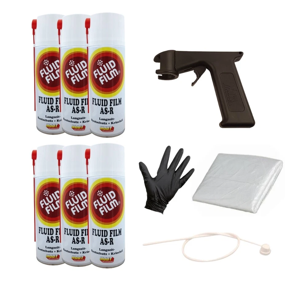 FLUID FILM Pellicola fluida AS R NAS antiruggine sigillante cavità anticorrosione olio creep
