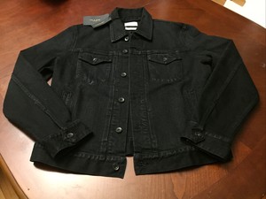 rag and bone black denim jacket