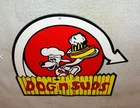 VINTAGE DOG N SUDS ROOT BEER 11" METAL DINER RESTAURANT SODA, GASOLINE OIL SIGN!