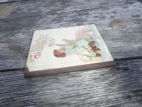 3 Antique Miniature Child's Book MISS BUSY BEE-A SNOW FIGHT-A LITTLE PICKLE - Picture 12 of 22